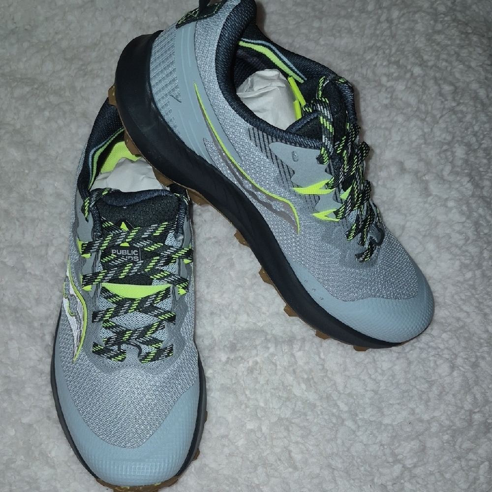 Saucony Women Peregrine 14 GLACIER Shoes Size 9 Sneakers